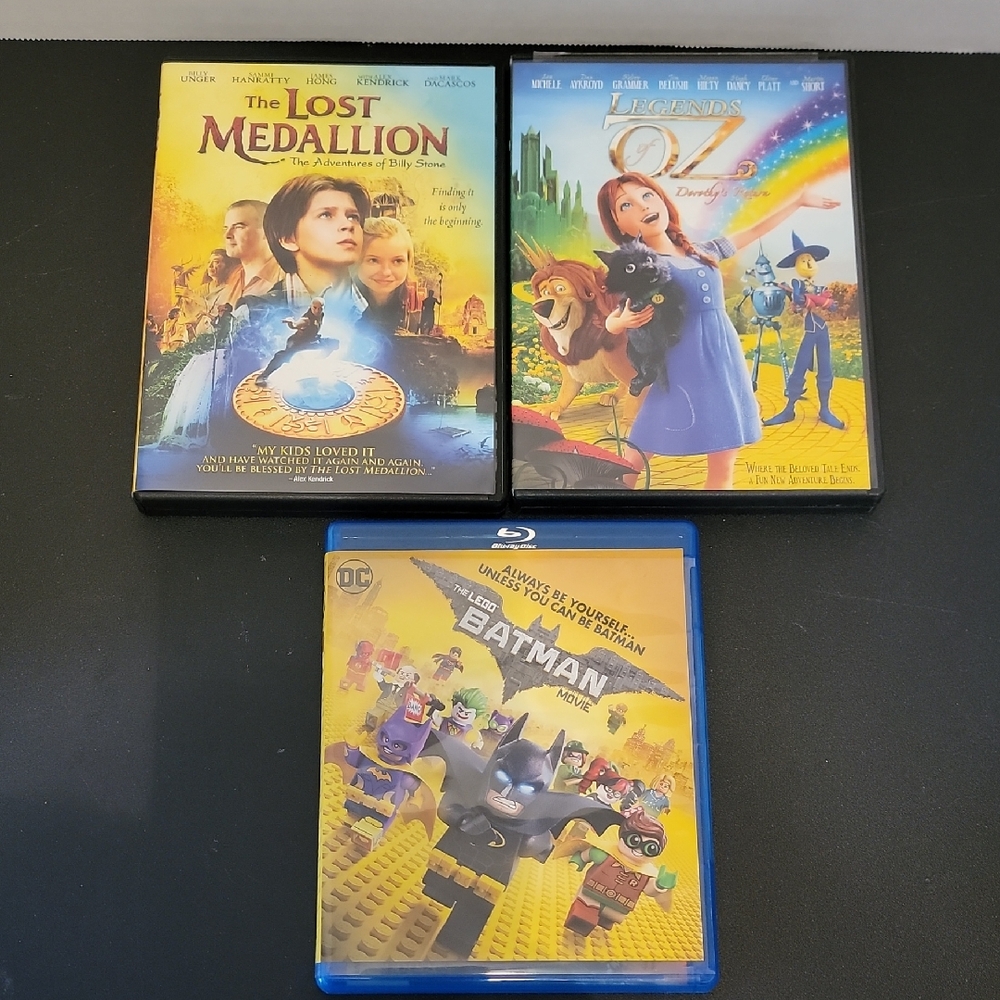DVD and Blu-ray Movie Set